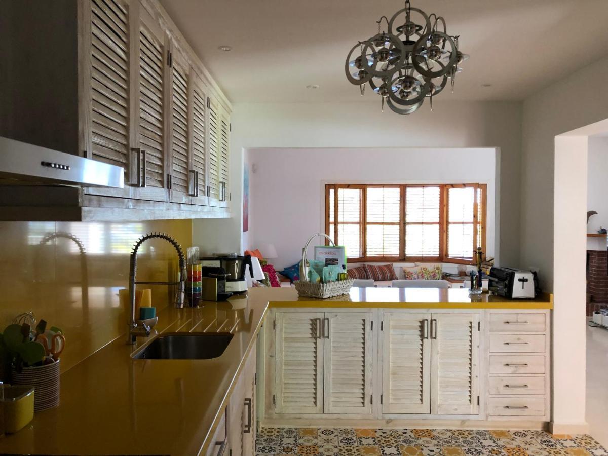 Es Queixal - Can Canet Con Piscina Exterior Climatizada Cala Vadella  Εξωτερικό φωτογραφία